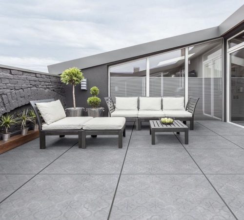 GeoCeramica Impasto Grigio Déco