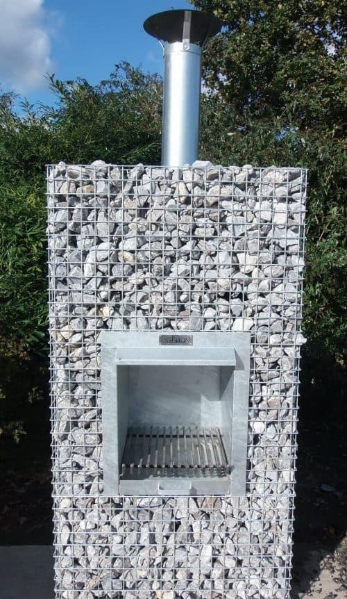 Muurhaard 95x180x48 Gabion