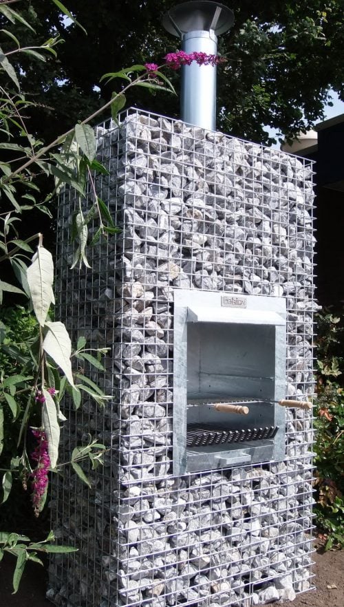 BBQ haard 95x180x48 Gabion