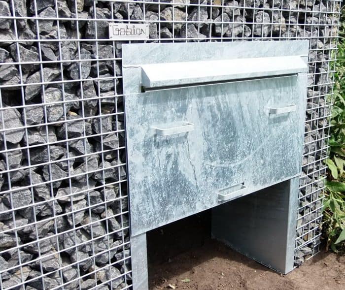 Doorkijkhaard BBQ 200x130x48 Gabion