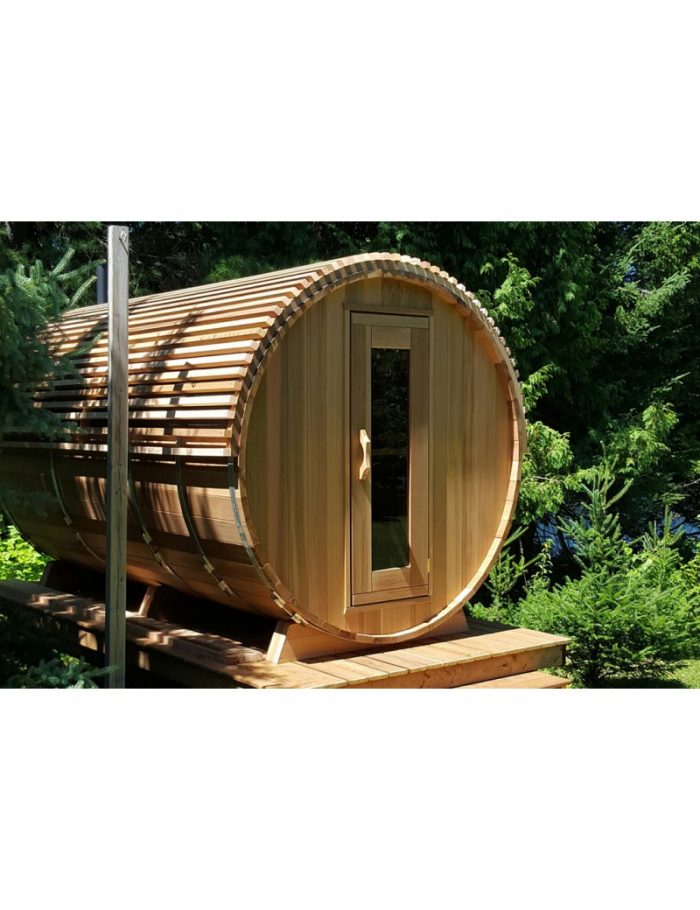 barrel sauna