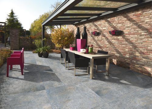 GeoCeramica Meso Grey Matt Impressie