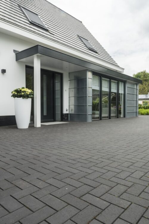 Impressie klinkerkei Milano