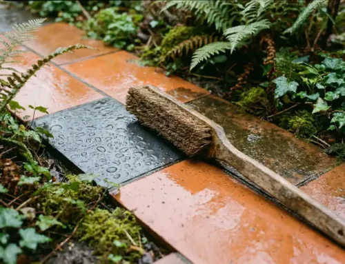 Hoe maak je gladde terrastegels toch antislip?