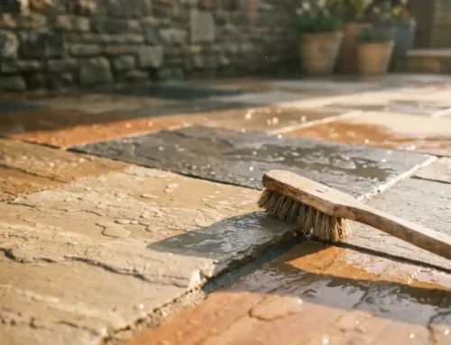 Welke terrastegel is het makkelijkst schoon te maken?