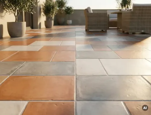 Wat zijn trendy tegels voor een terras in 2026?