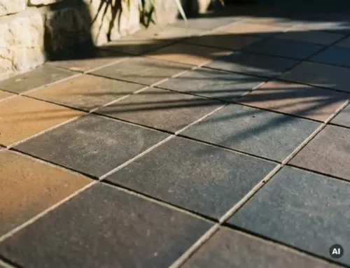 Hoe voorkom je verkleuring van donkere buitentegels door de zon?
