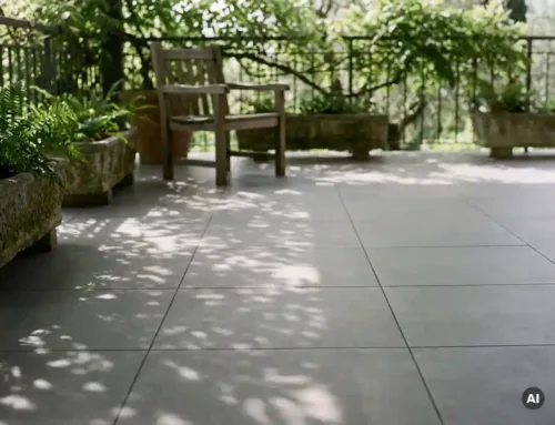 Welke tegels voor een terras in de schaduw?
