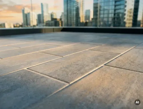 Kun je keramische tegels op een dakterras leggen?