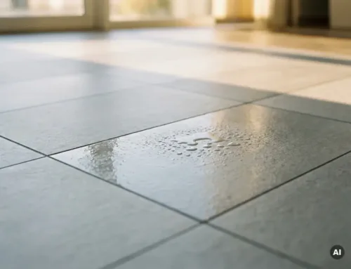 Hoe maak je gladde terrastegels toch antislip?